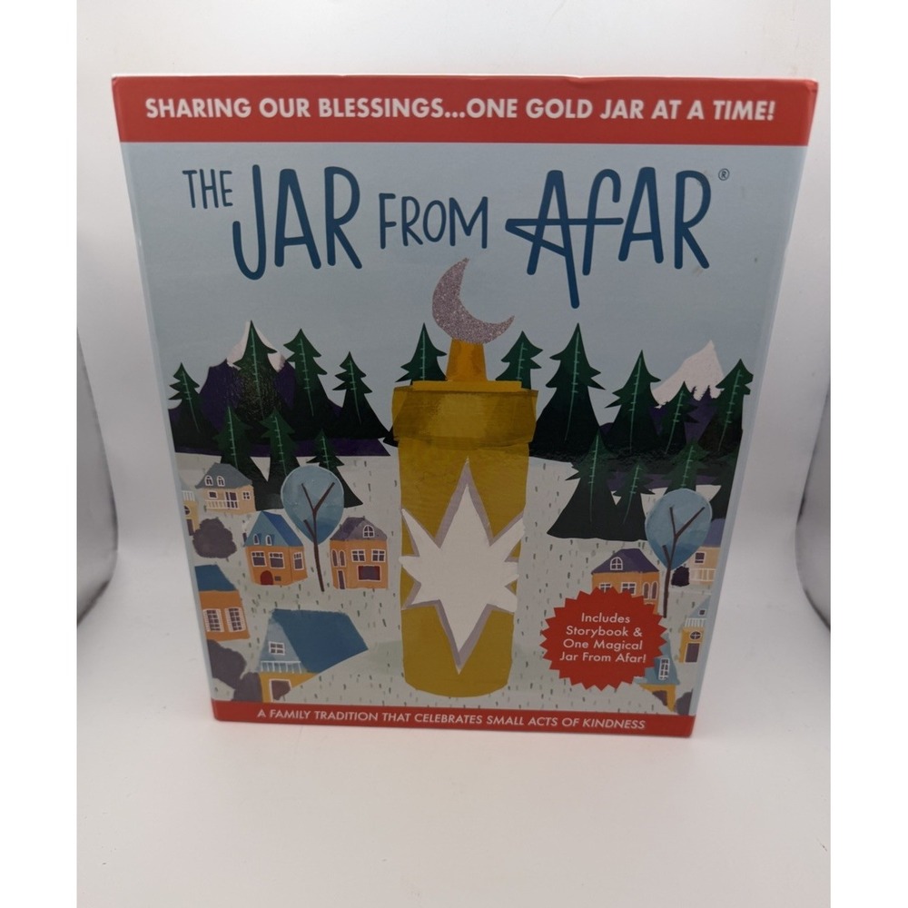 The Jar From Afar Family Christmas Tradition Storybook Magical Gold Jar New